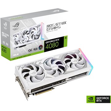 ASUS ROG STRIX GeForce RTX 4080 O16GB White